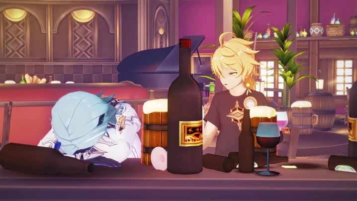 [Lanzfh]_原神／Eula_お姉さんの甘やかし_A_Part【14分長】